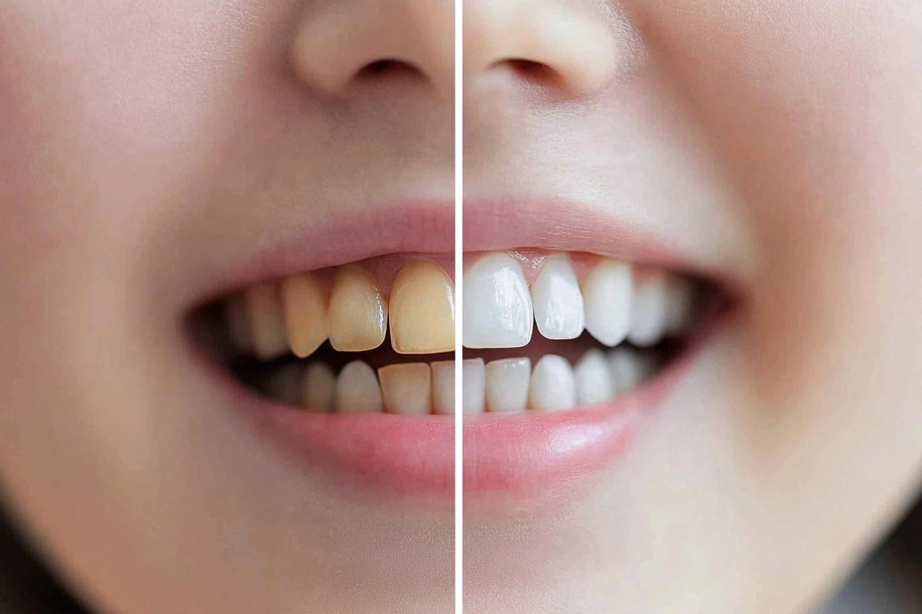 natural white 5 minute teeth whitening​